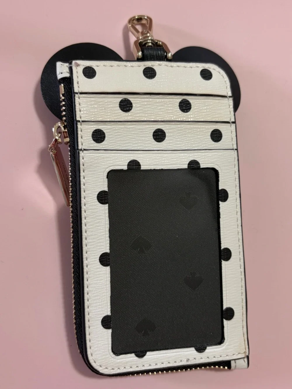 kate spade Polka Dot Minnie Ear Wallet - Picture 2 of 6